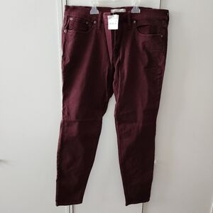 Madewell Skinny Jeans size 32